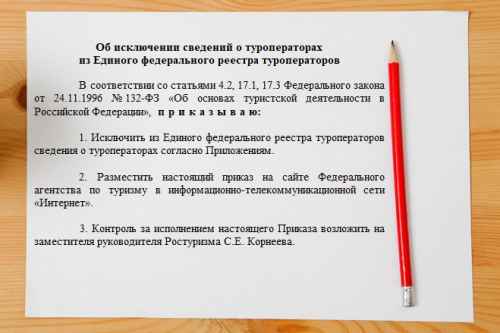 Новости туризма - Ростуризм исключил из реестра 57 туроператоров, ранее застрахованных в СК «Якорь»