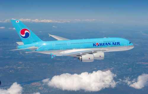 Korean Air летит из Сеула в Петербург